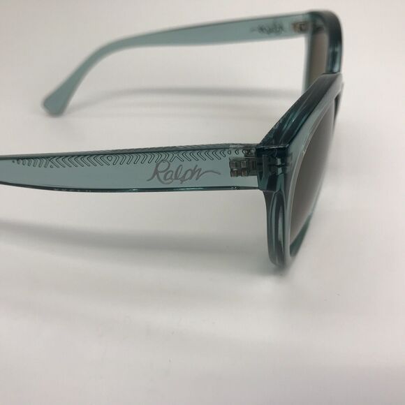 Ralph Lauren RA 5260 5803 / TZ 140 Clear Gray Frame Polarized Sunglasses & Case - Picture 5 of 16